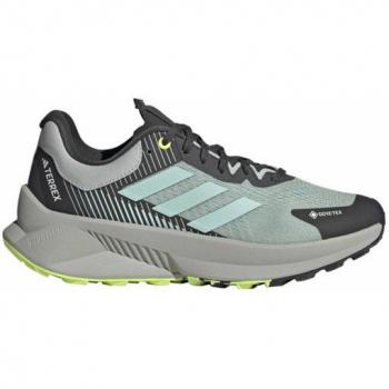 Adidas Terrex Soulstride Flow GTX Zapatilla Trail Mujeres - Gris, Gris