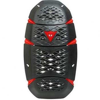 Dainese Pro-Speed G2, Espaldera Moto Insertable Nivel 2 para pilotos entre 166 cm y 182 cm, negro/rojo, talla única