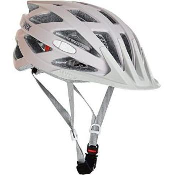 Casco Uvex I-Vo CC 2022 Gris-Rosado Mate - Casco de Ciclismo Unisex, Talla 52-57 cm, Ajustable y Compatible con Luz LED
