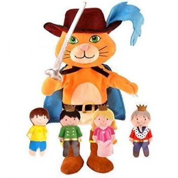 Fiesta Crafts-T-2865 Puss In Boots Accesorios para Marionetas, Multicolor