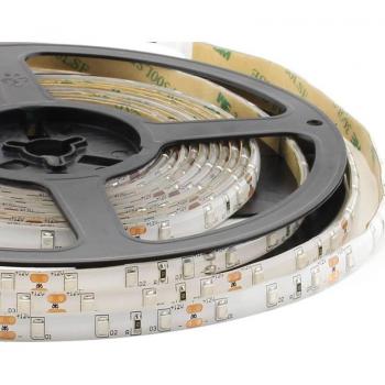 LEDBOX Tira LED Monocolor HQ SMD3528, DC12V, 5m (60 Led/m), 24W, IP65, Blanco frío.
