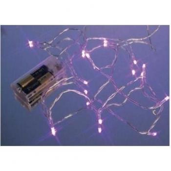 LED-Mini Lichterkette 10stück Rosa