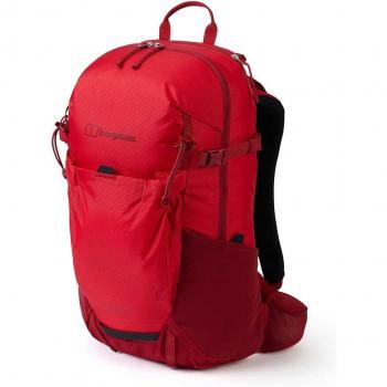 Mochila de montaña unisex Berghaus Remote Hike 25L roja