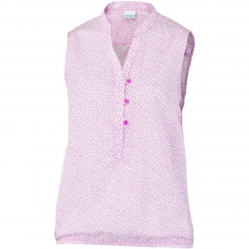 Columbia Camiseta Sin Mangas - Para Mujer Bright Lavender Print L