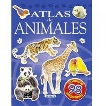 Atlas de animales con pegatinas nº 3