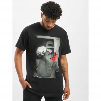 Mister Tee Black Pistol Rose T-Shirt
