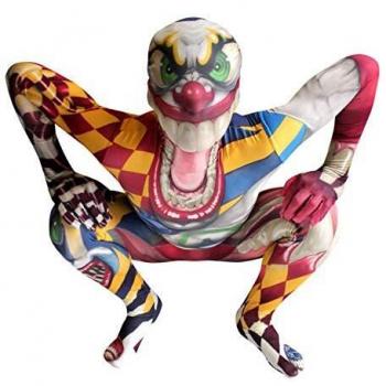 Disfraz Infantil Payaso Monstruo Original Morphsuit - Talla 6-8 Años (91cm-104cm)