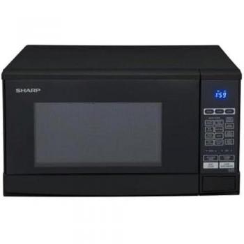 Microondas Sharp R270BK 20L 800W Encimera Negro con Pantalla LED y Programas de Cocción