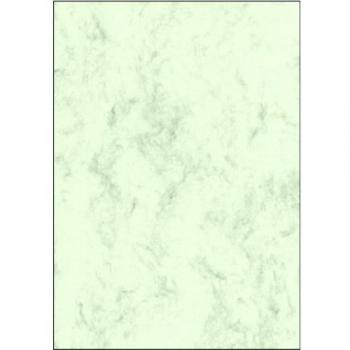 Papel Marmoleado Pastel Verde A4, 90 g/m², 100 Hojas