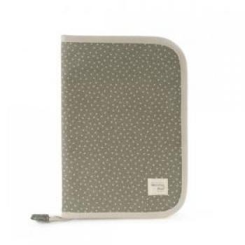 Portadocumentos Dalia Verde Bimbidreams - Portadocumentos con diseño atractivo, color verde, fabricado en material resistente, múltiples compartimentos para documentos y tarjetas, cierre seguro, ideal para organizar papeles y mantener todo en