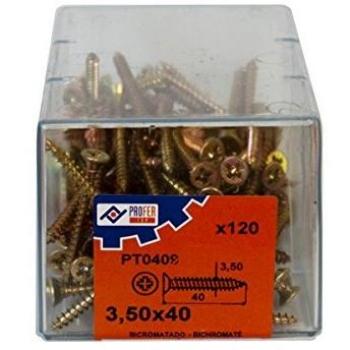PROFER TOP - Tornillo Madera Bicro C/120 Profer Top 3,5X40 Mm