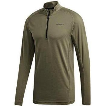 adidas Tracero 1/2 LS Camiseta de Manga Larga, Hombre, verleg, M