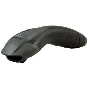 Lector de código de barras Honeywell Voyager 1202g, tipo láser, color negro, inalámbrico con Bluetooth, rango de operación hasta 10 metros, capacidad de lectura en condiciones de iluminación de 0 a 70000 lx