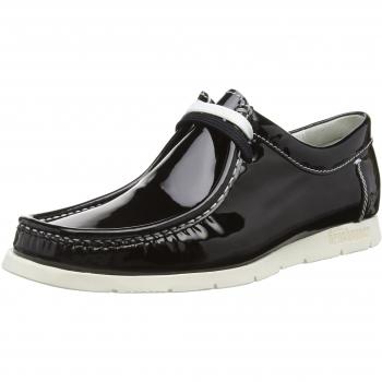 Sioux Grashopper-D-141 - Mocasines Mujer, Negro