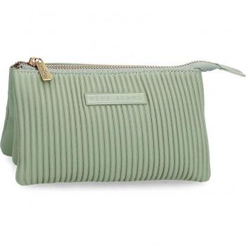 Monedero tres compartimentos Pepe Jeans Aurora verde