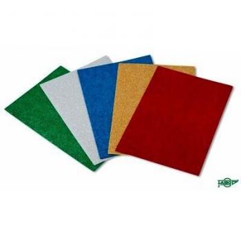 Faibo Lámina Goma EVA Gris 20x30, Pack x10 Hojas