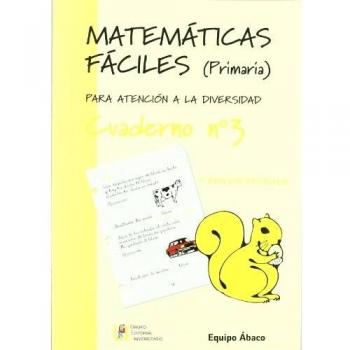 Matemáticas fáciles 3 / Editorial GEU / 1º Primaria / Mejora la resolución de ejercicios matemáticos / Recomendado como apoyo