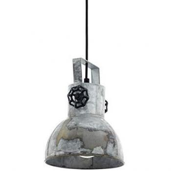 Lámpara Colgante Vintage Industrial Barnstaple Negra E27 1 Bombilla