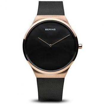 BERING Reloj Analógico para Unisex Adultos de Cuarzo con Correa en Acero Inoxidable 12138-166