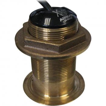 Si-Tex Tilted-Element Bronze Thru-Hull Transducer for CVS-126 & CVS-128