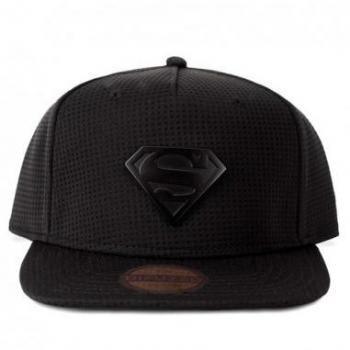 DC Comics Gorra Superman Emblema Negro