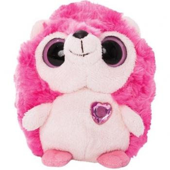 YooHoo & Friends - Peluche Hedgie Besos, con sonido, 13 cm, color rosa
