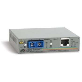 Telesis UTP to Single Mode Fibre Media Converter 40km