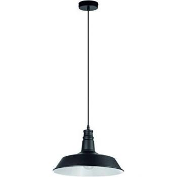Lámpara suspendida Exo Lighting Antiq 585A-G05X1A-02 Negro