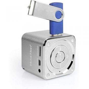 Technaxx Mini Musicman 3 W Plata - Altavoces portátiles