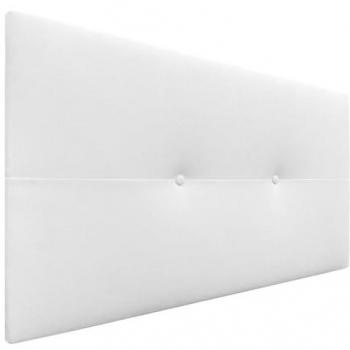 Cabecero Tapizado Aqualine Pro de Tela Blanco 90cm para Camas 70/80/90
