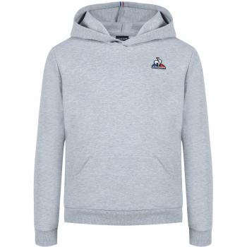 Le Coq Sportif Essentials N°1 Kids Hoodie Sweatshirt Grey Mélange 8 Years