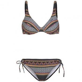 Protest Jeannie B Cup Bikini, Mujer, Coral Blaze, 40