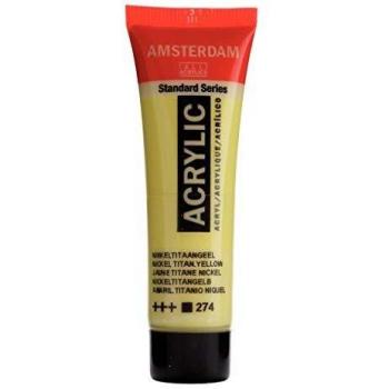 Amsterdam Acrílico 20ml Níquel Titanio Amarillo