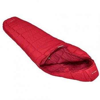 Vaude Sioux 400 SYN - Saco de dormir color dark indian red, talla 400