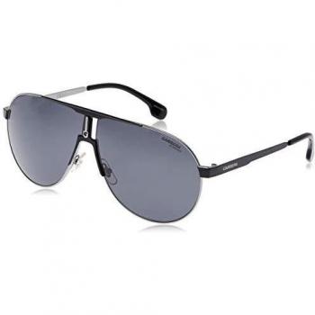 Carrera Unisex's 1005/S IR TI7 Sunglasses, RUTBK MTTBLK/Grey Bluee, 66