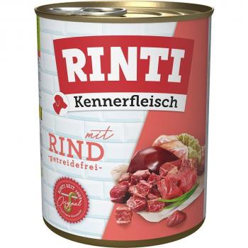 Rinti Kennerfleisch Multipack 24 x 800g - Carne de Res