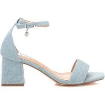 Sandalia de Tacón Azul Xti - Modelo 142661 - Tacón 6 Cm