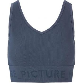 Top de mujer Nauvea Sports Bra Picture azul - S