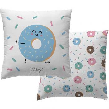 Mr. Wonderful - Funda de cuadrante algodón Rosquillas Multi