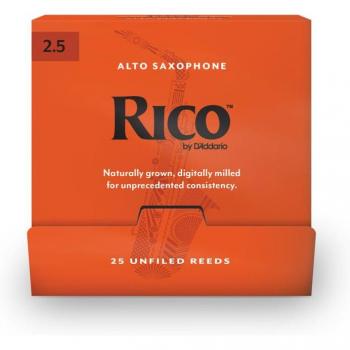 D'Addario Alto Saxophone Reeds, Strength 3, Box of 10