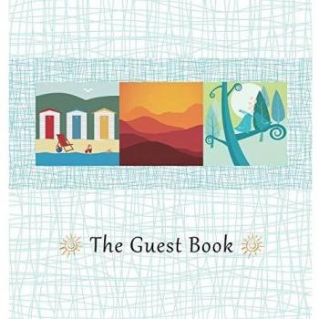 Libro de Visitas Duro para Huéspedes - Ideal para AirBnBs, Casas de Playa y Viviendas Vacacionales