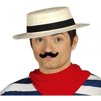 Guirca- Sombrero Canotier paja, u
