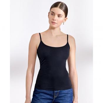 Camiseta interior de mujer de tirantes elástica