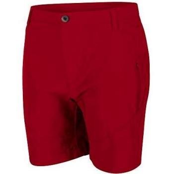 Regatta Highton Mid-Pantalón Corto De Senderismo De Tejido Elástico con Varios Bolsillos Shorts, Hombre, Delhi Red, 40