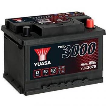 Batería Yuasa SMF YBX3075 12V 60Ah 550A