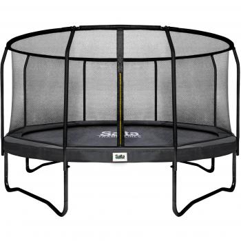 Salta 12ft 366cm premium trampoln combo edicin negro
