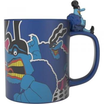The Beatles Blue Meanie 3D Handle Multicolor Ceramic Mug