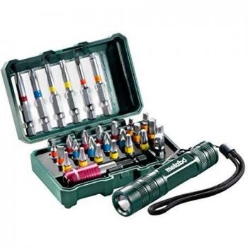 Metabo brocas 29 piezas + Mini linterna 626721000
