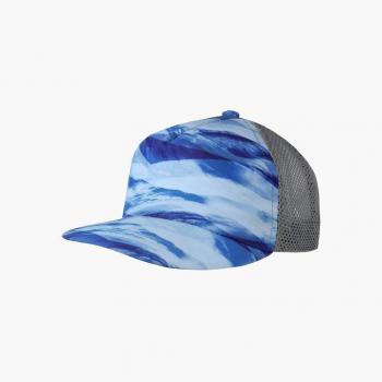 Gorra unisex Blue Sehn Buff con diseño moderno, fabricada en materiales ligeros y transpirables, ajuste cómodo, visera curva para protección solar, ideal para actividades al aire libre y uso diario