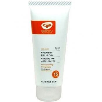 Green People Sun Lotion SPF15 with Tan Accelerator